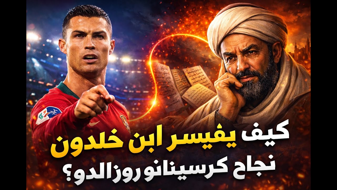 كيف يفسّر ابن خلدون نجاح كريستيانو رونالدو؟