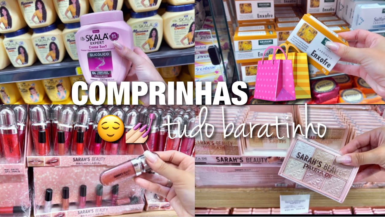COMPRINHAS 🛍️ make, produto de cabelo & mais