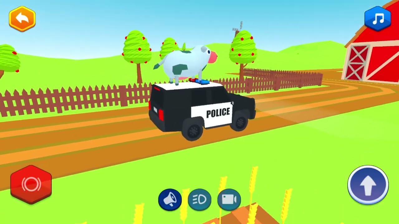 City Driver Police Car Jump Race Gameplay | City Patrol Android Games 