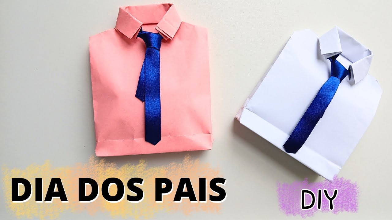 Embalagem Personalizada Camisa Dia dos Pais - Lembrancinha