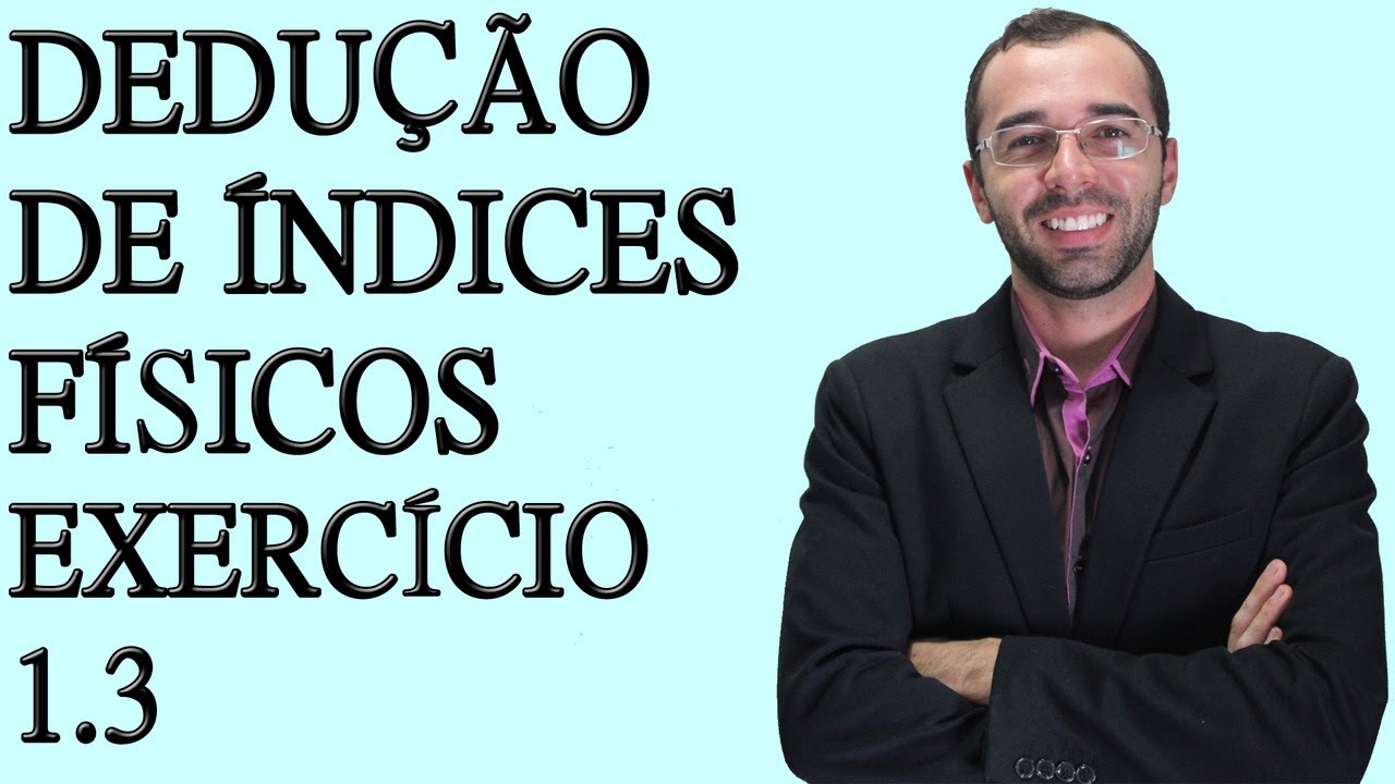 #1.3 Exercício - Dedução de índices físicos 1 - [GEOTECNIA: MECÂNICA DOS SOLOS]
