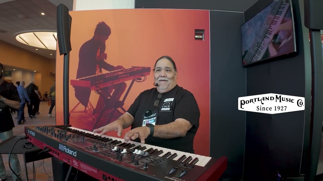The New Roland V-Stage  Keyboard , Full DEMO NAMM 25