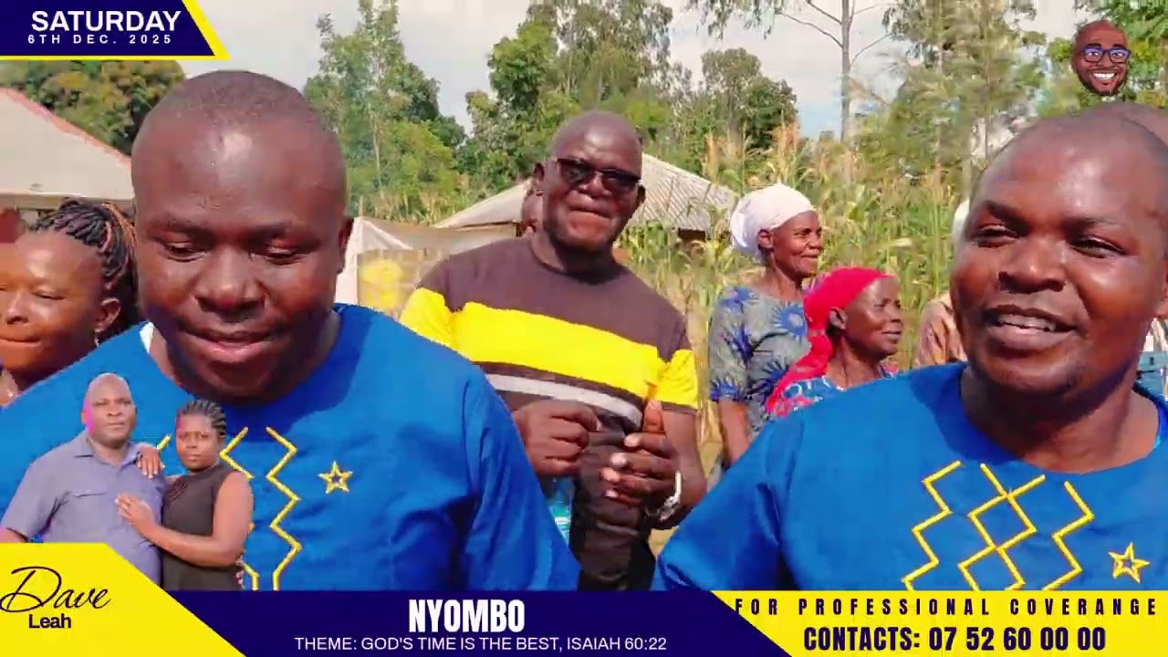 Dave & Leah Big Day #Nyombo |6th December, 2025