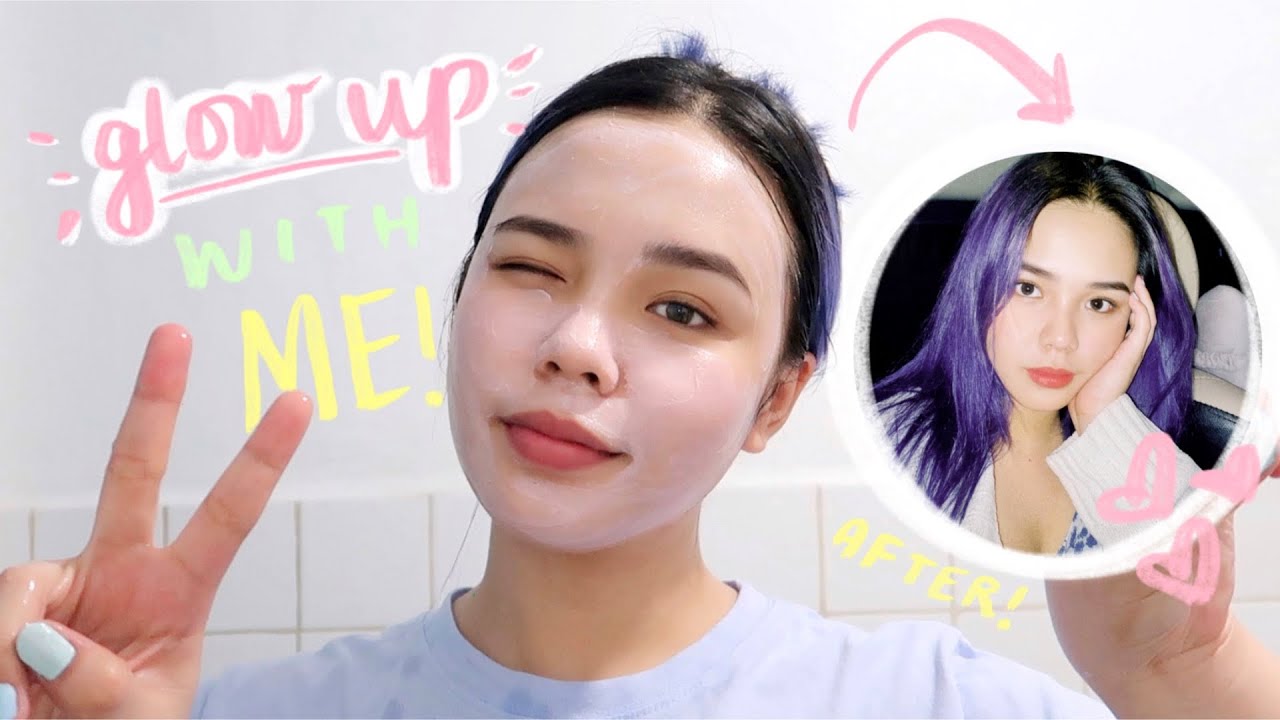 2021 glow up with me! (hair, nails & skincare ft. Eskinol Naturals Micellar Water!) | darlene