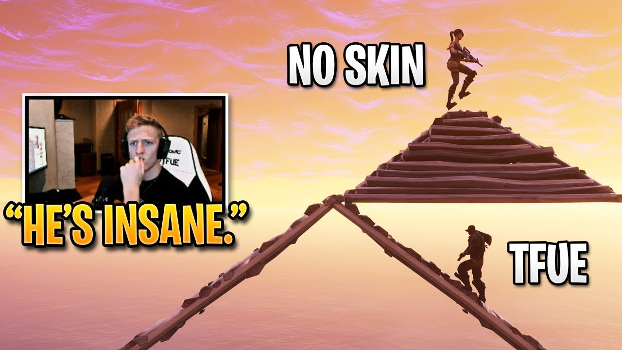 Tfue thought he was a no skin noob...