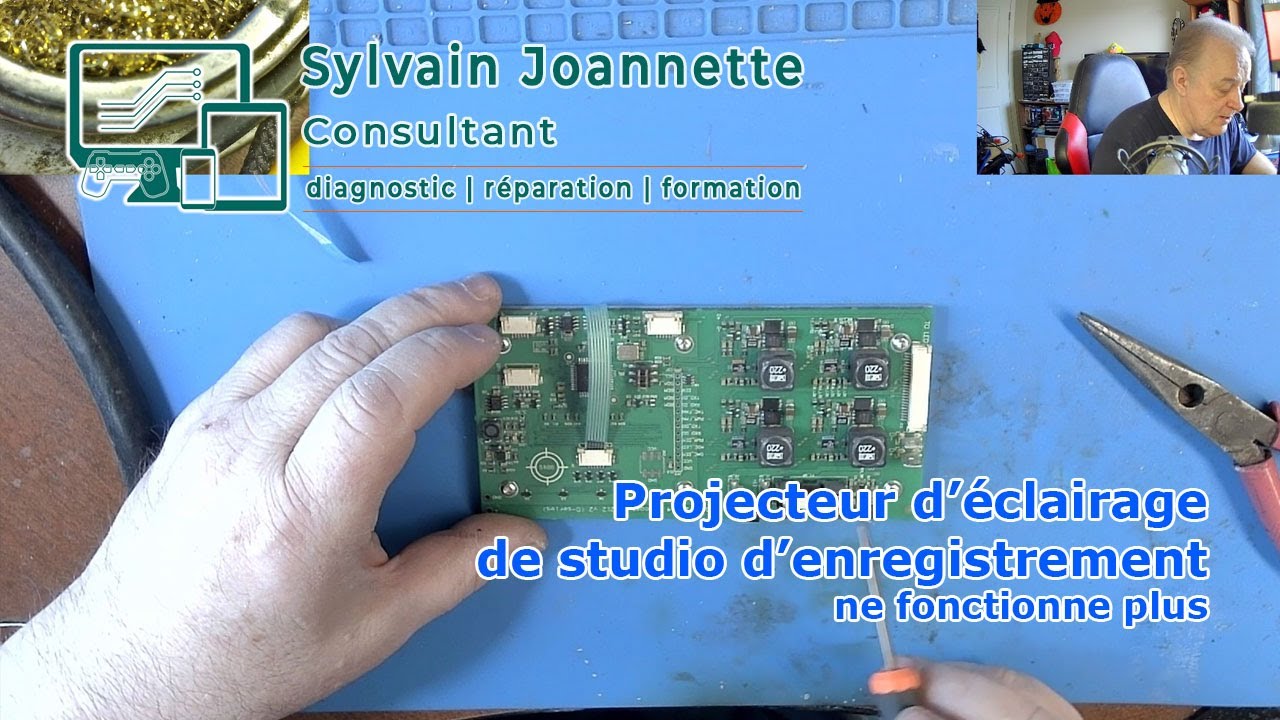 Éclairage de studio - Ne fonctionne plus | Sylvain Joannette Consultant