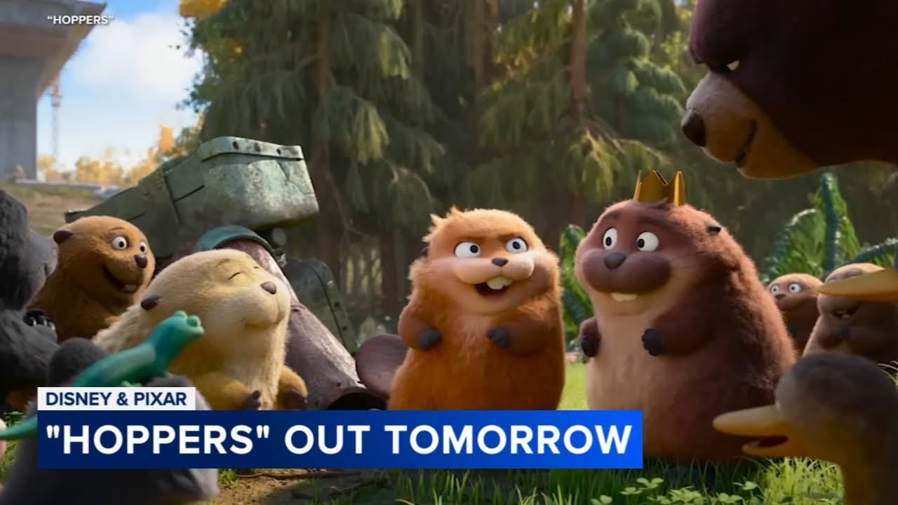 'Hoppers,' Disney-Pixar's latest animated adventure, features beavers as animal superheroes