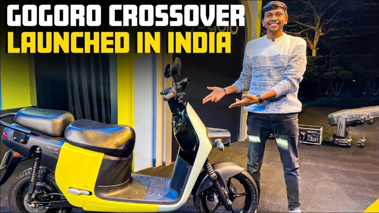 Gogoro CrossOver e scooter unveiled with 111km range  Looks, Features  More