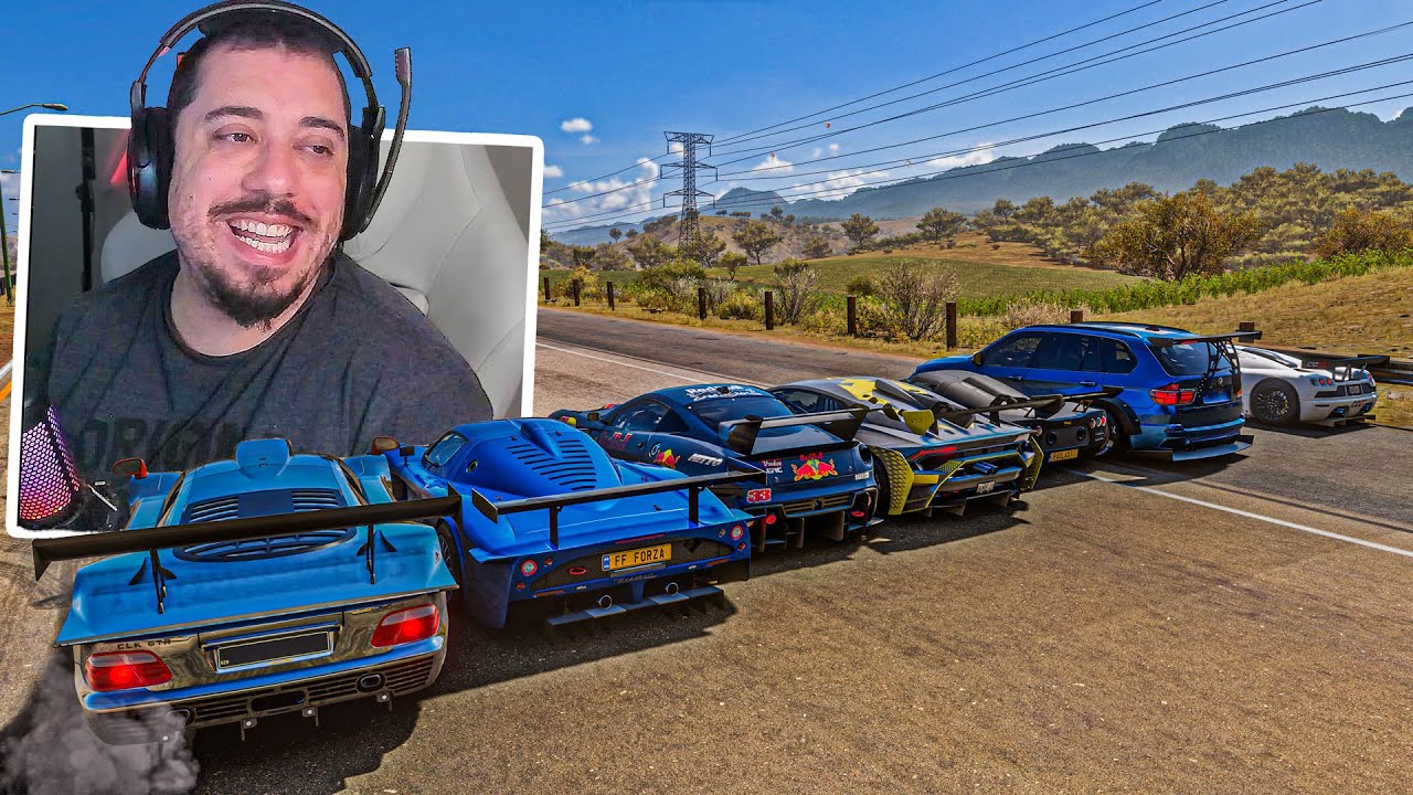 RACHÃO NA RODOVIA - TIVE QUE DAR UMA ROUBADINHA KKK - FORZA HORIZON 5 - GAMEPLAY