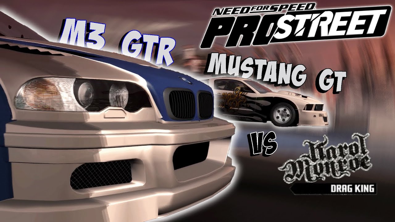 NFS ProStreet | Smoking Karol Monroe (Drag King) using M3 GTR