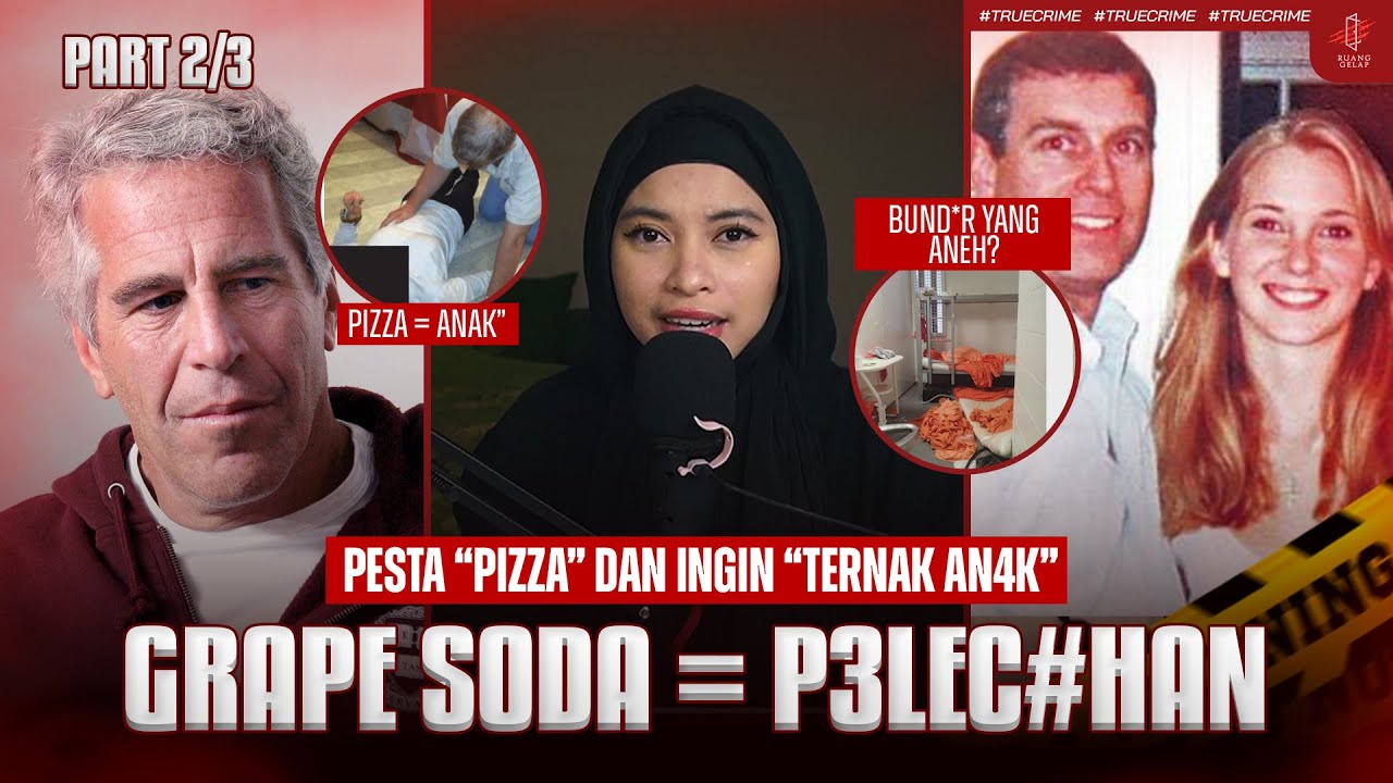 Pesta “PIZZA” dan ingin “TERNAK An4K” - JEFFREY EPSTEIN (PART 2)