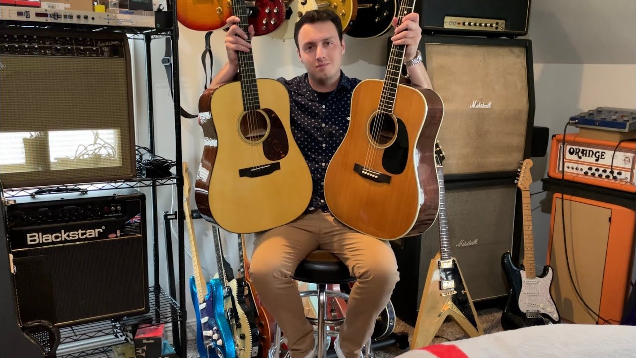 Martin D-18 vs D-35 1969 Brazilian Rosewood