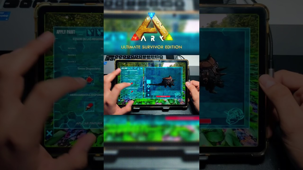 Ark Ultimate Mobile Edition | Como Pintar Dinos #ark #arkmobile #arksurvivalevolved #tiktok