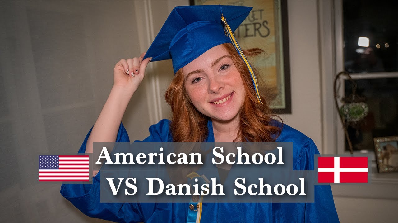 American School vs. Danish School - Maya and Villads talk differences between the two