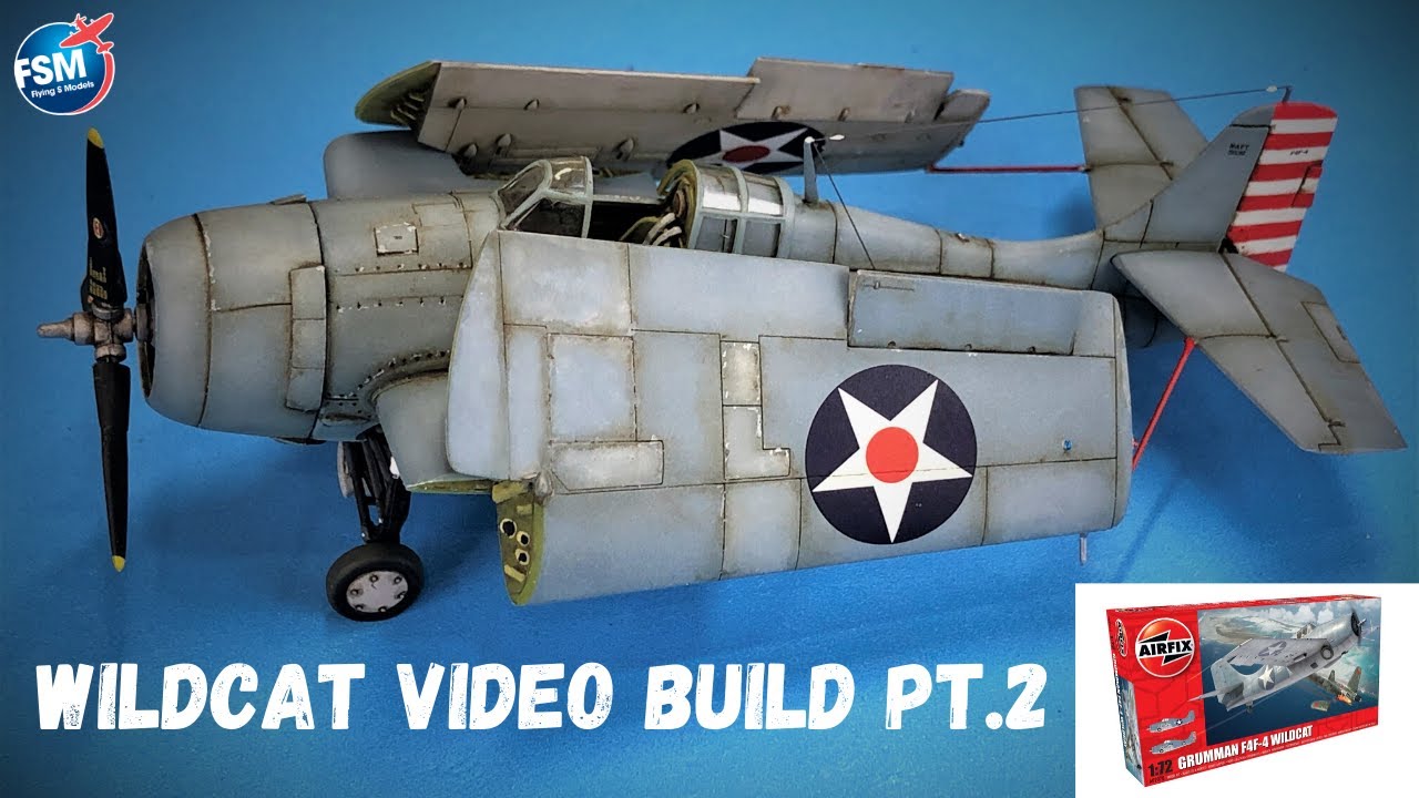 Airfix Wildcat build part 2: Turning the 1/72 Airfix F4F Wildcat into a Contest Winner!