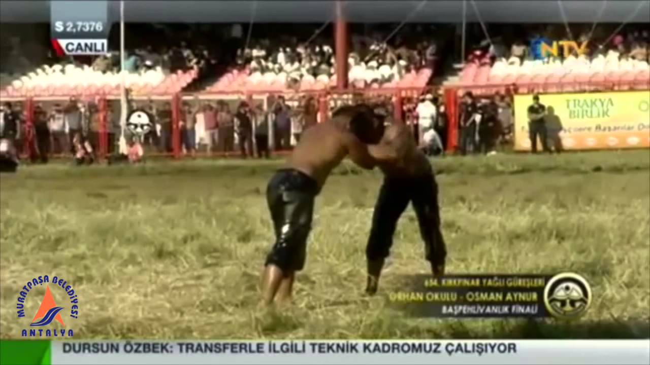 2015 Kırkpınar Başpehlivanı Muratpaşa Belediye Spor 'dan Orhan Okulu Final Müsabakası