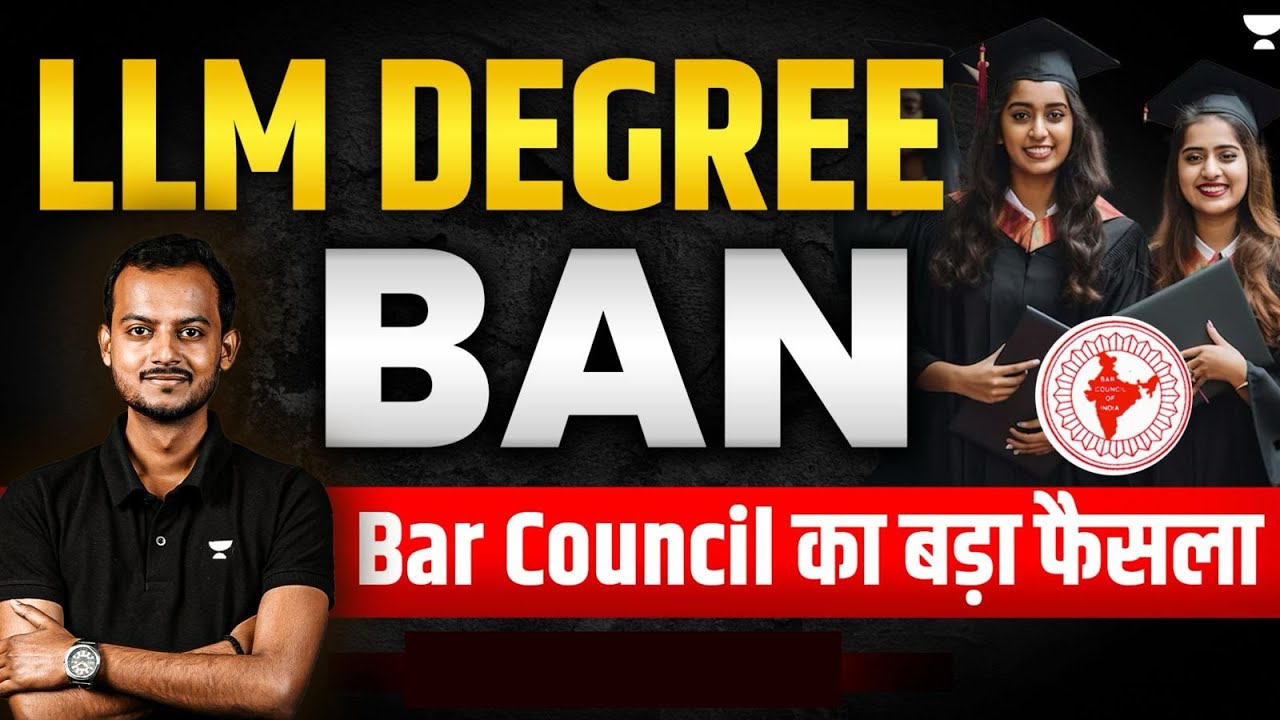 LLM Degree BAN? | BCI's big decision | Bar Council of India | Pranjal Singh