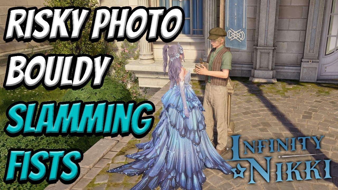 Risky Photography Bouldy - Close Up Photo of Bouldy Slamming Both Fists | Infinity Nikki