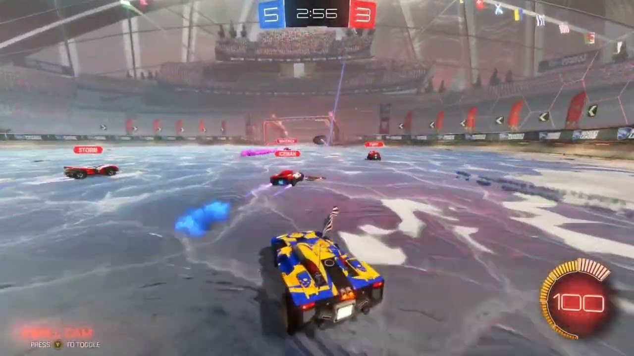NHL Rocket League Blackhawks vs Blues (game 12 S1)