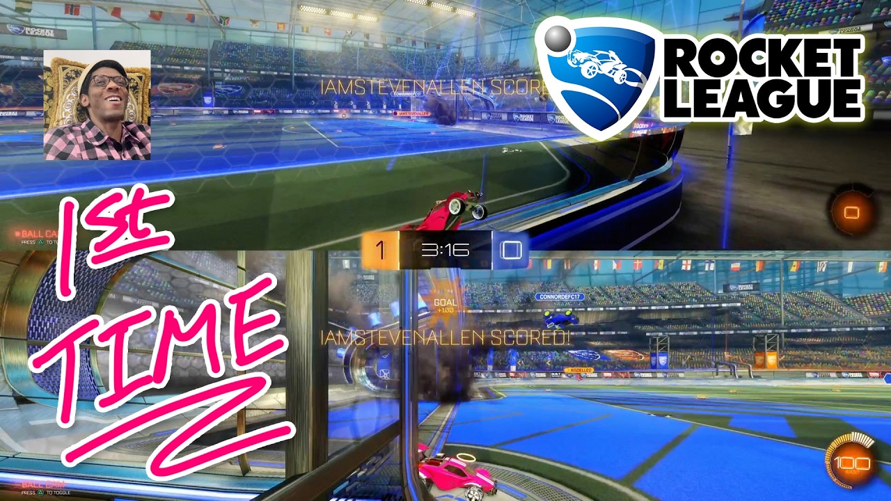 Playing Rocket League for the FIRST TIME!