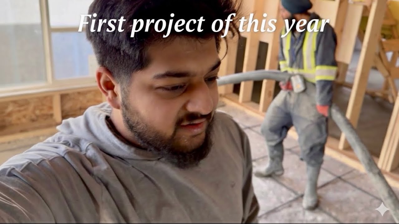 Aaj se construction start || Construction work starts from today || #canada #india #pehowa #calgary 