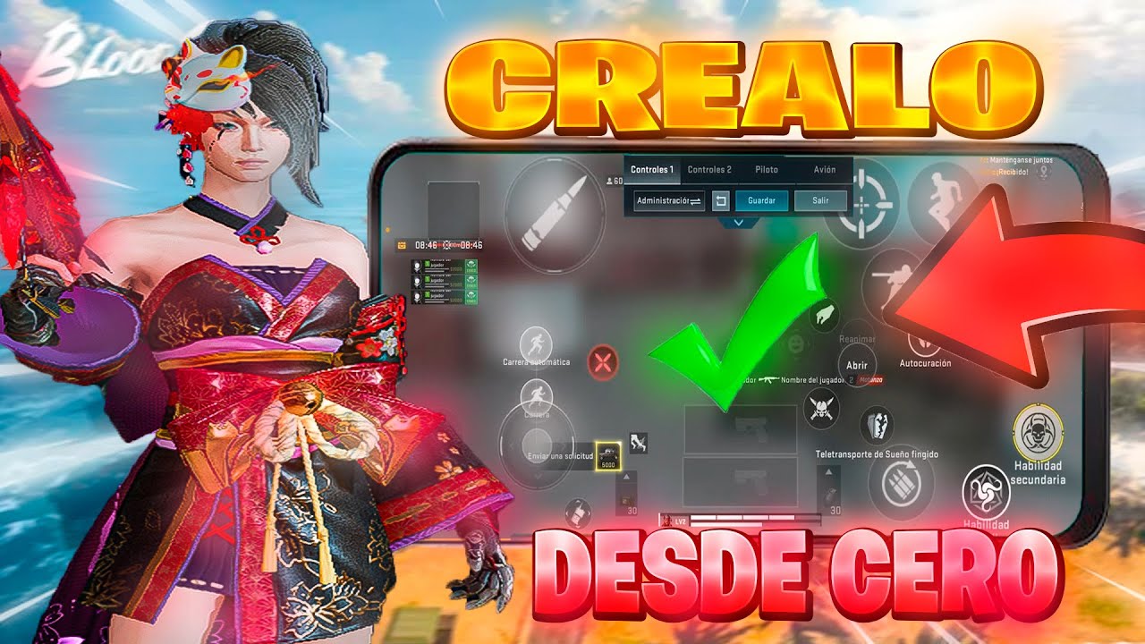 НАУЧИТЕСЬ СОЗДАВАТЬ СВОЙ HUD С НУЛЯ в Blood Strike *4 пальца* ✅👽