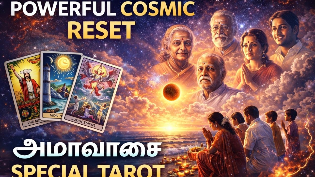 இது சாதாரண அமாவாசை அல்ல - பிரபஞ்ச சக்தி உச்சத்தில்! Special Tarot Reading