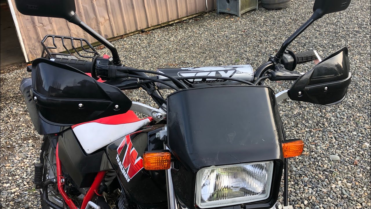 JFG-RACING Universal Hand guards Unboxing and Installation Review TW200