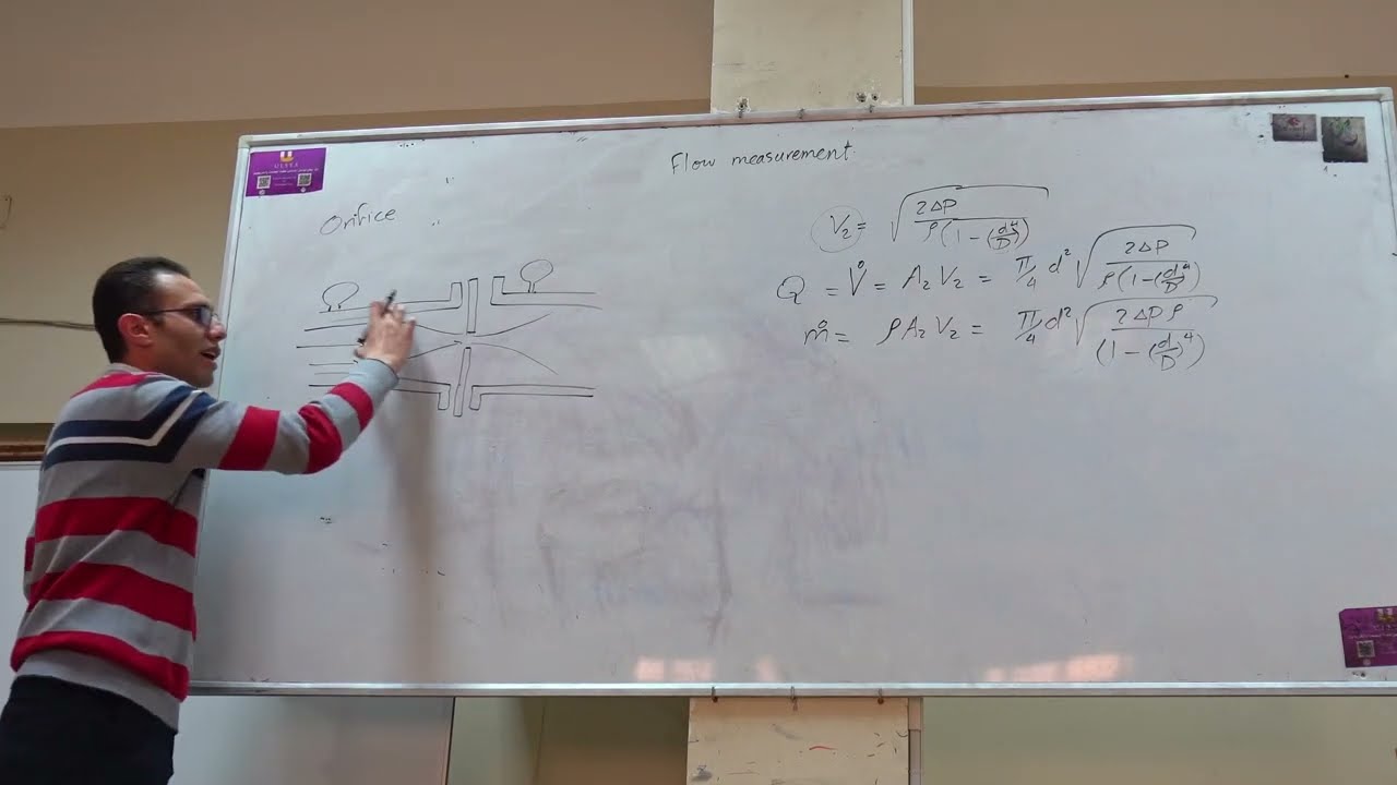 قياسات 10 (2 أشهر أجهزة قياس معدل السريان بمعلومية فرق الضغط) 22/23