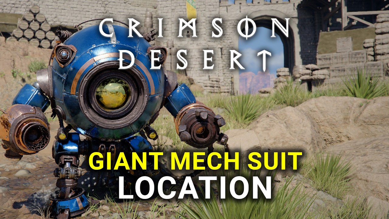 Crimson Desert - How to Get Giant Mech Suit