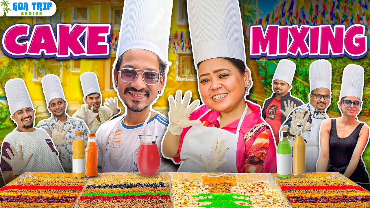 Goa Mein Team Ke Saath Christmas Cake Mixing | Bharti Singh | Haarsh Limbachiyaa | Golla