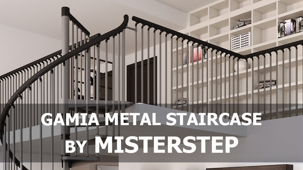 Misterstep Gamia Metal Spiral Staircase - Assembly Video