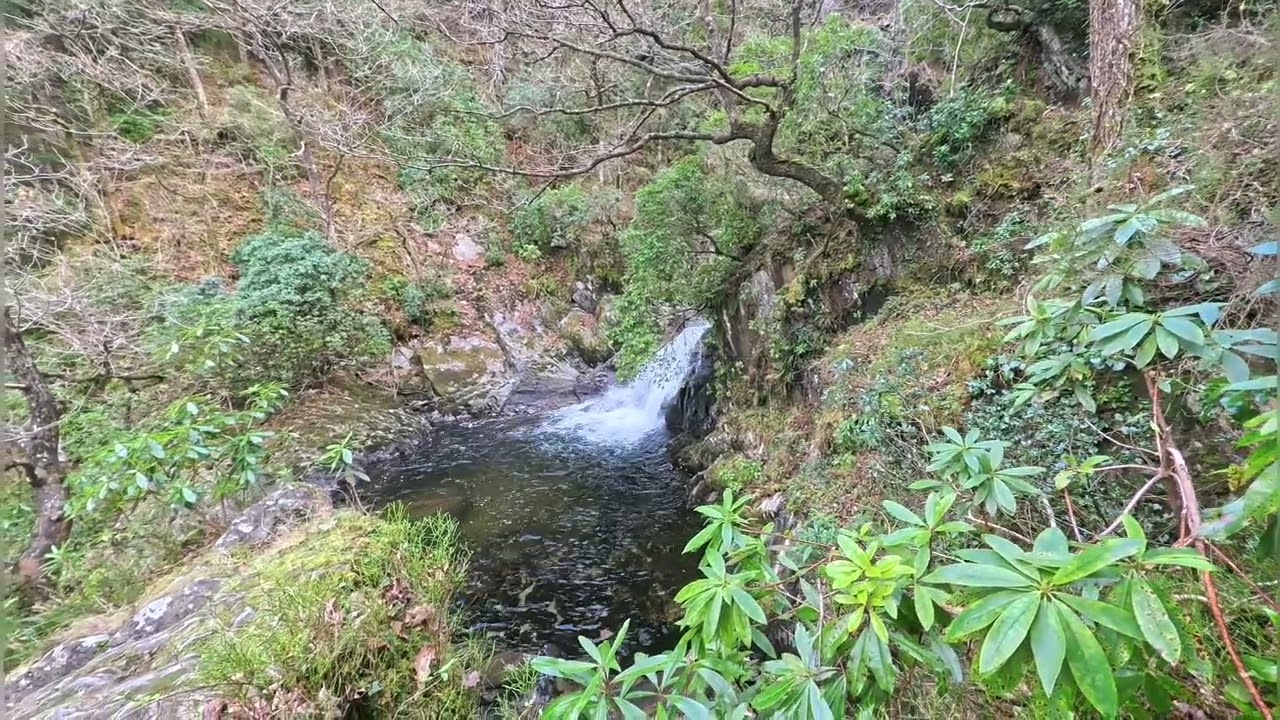Devils bridges walk and waterfall