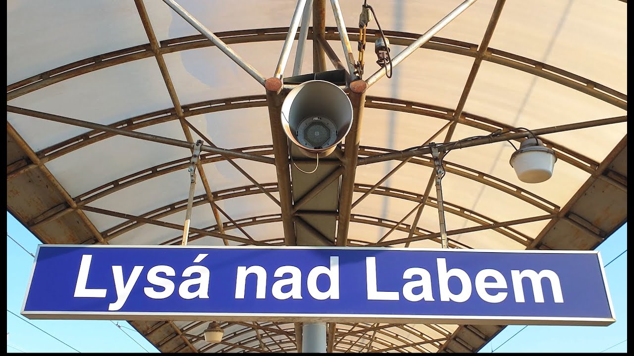 Lysá nad Labem - vlaky, prostory a hlášení