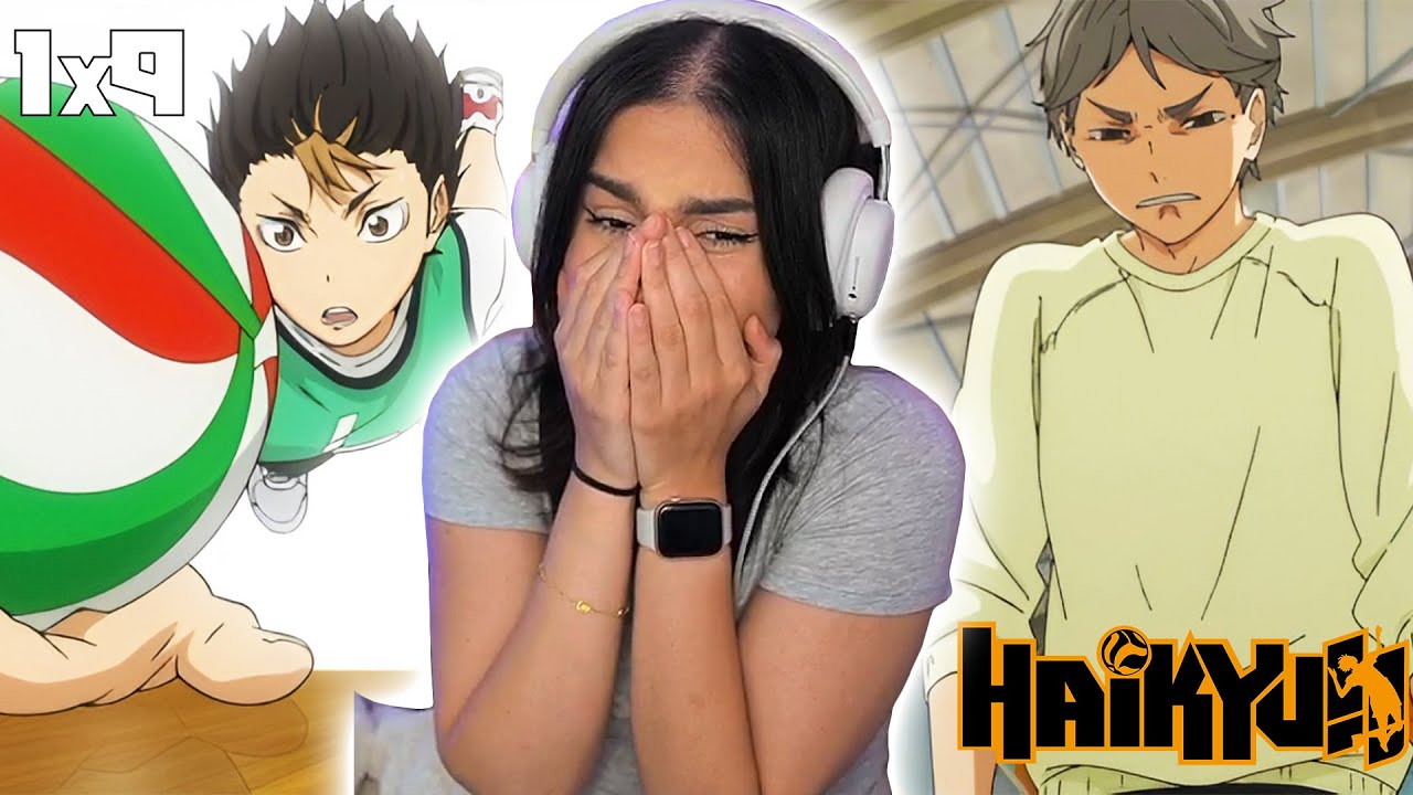 MY HEART!! 😭💔│ FIRST TIME Reaction to HAIKYUU S1 Ep 9