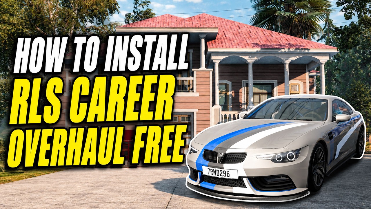 How to INSTALL RLS CAREER OVERHAUL FREE in BeamNG