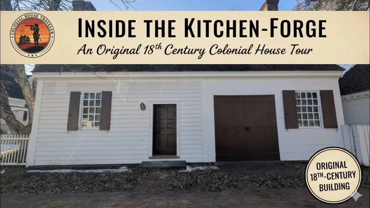 Inside the Kitchen-Forge: A Colonial House Tour | Colonial Williamsburg