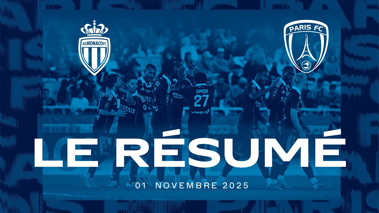 Le r&eacute;sum&eacute; de AS Monaco - Paris FC