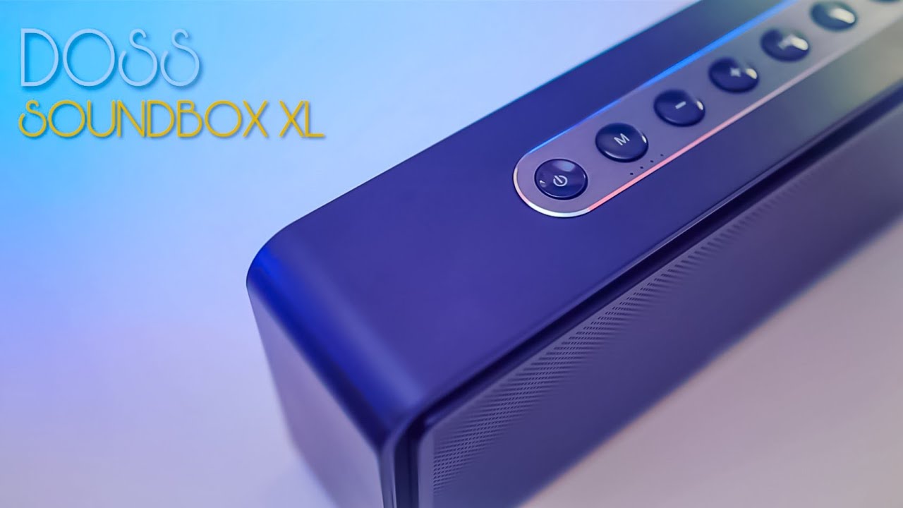 DOSS SoundBox XL Review || Best Sounding Bluetooth Speaker for the Price!! [4K]