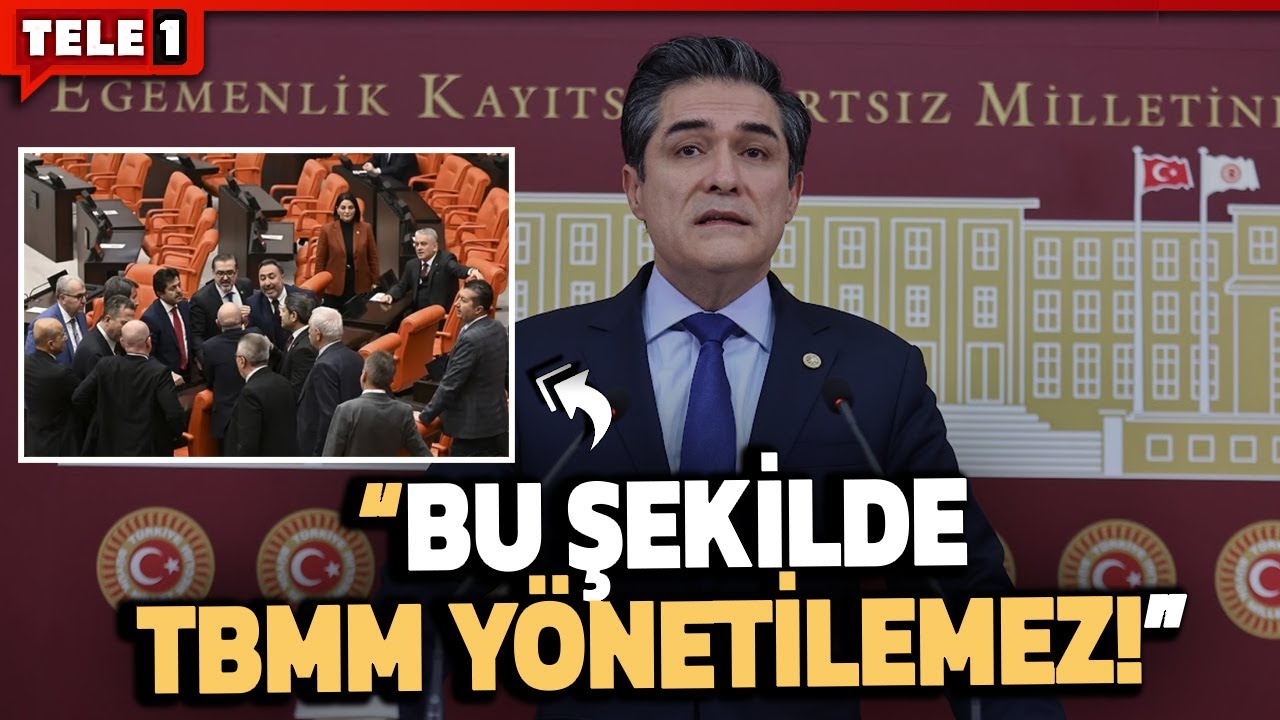 DEM Parti ve İYİ Parti arasında gerginlik! Buğra Kavuncu'dan kürsüden sert yanıt!