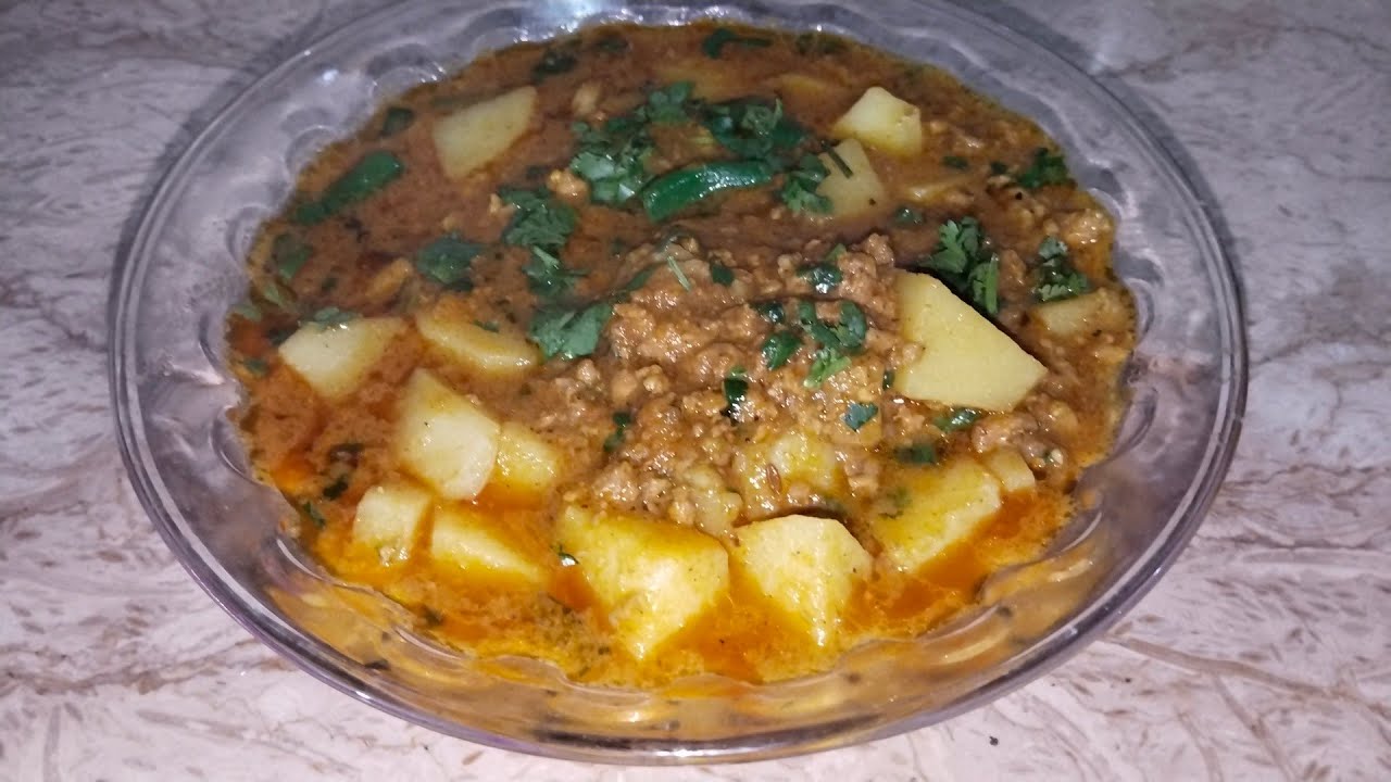 Beef Aloo Keema Recipe | Keema Aloo | Dhaba Style Aloo Keema | آلو قیمہ بنانے کا طریقہ | Keema