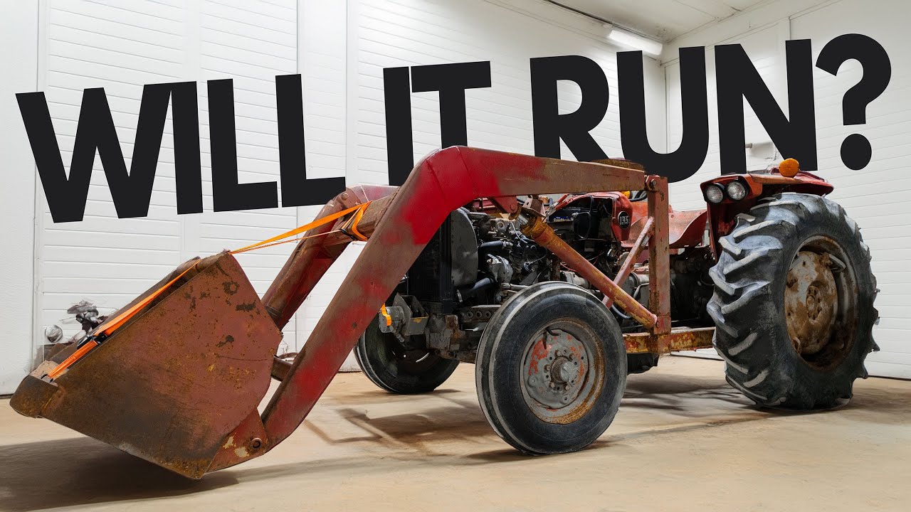 Будет ли он работать? Трактор Massey Ferguson 135
