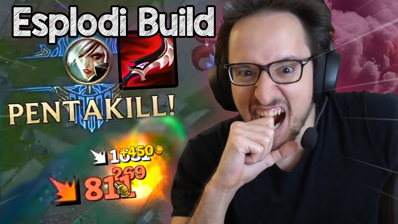 RIVEN PENTAKILL - DISINSTALLATI CON LA ESPLODI BUILD