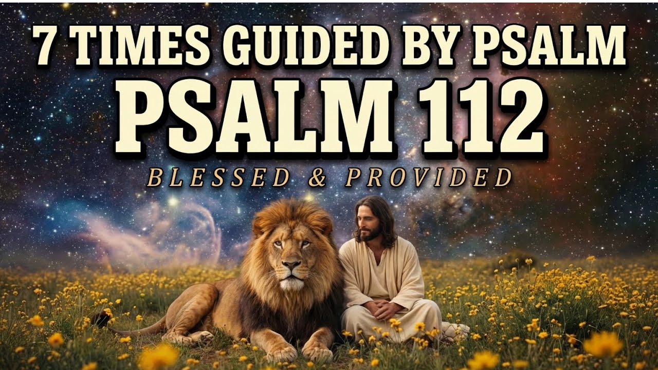 7 Times Psalm 112 — Prayer for Provision, Favor & Financial Peace Guided by Psalms