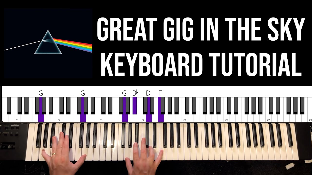 How To Play Great Gig In The Sky Tutorial — Pink Floyd on Piano
