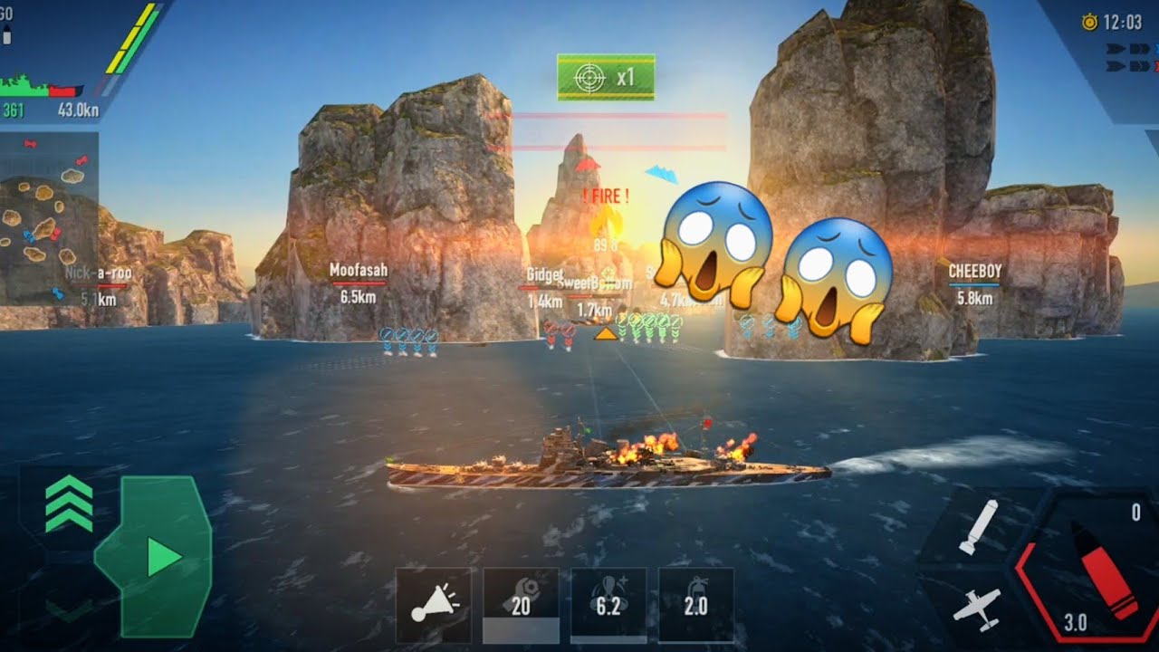 💥BATTLE OF WARSHIPS - IJN ATAGO //