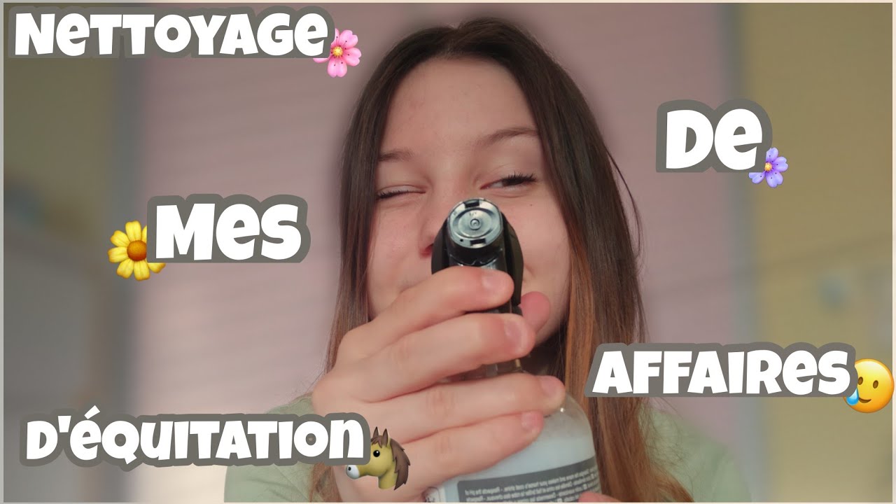 Nettoyage de mes affaires d'équitation ! // El'horse