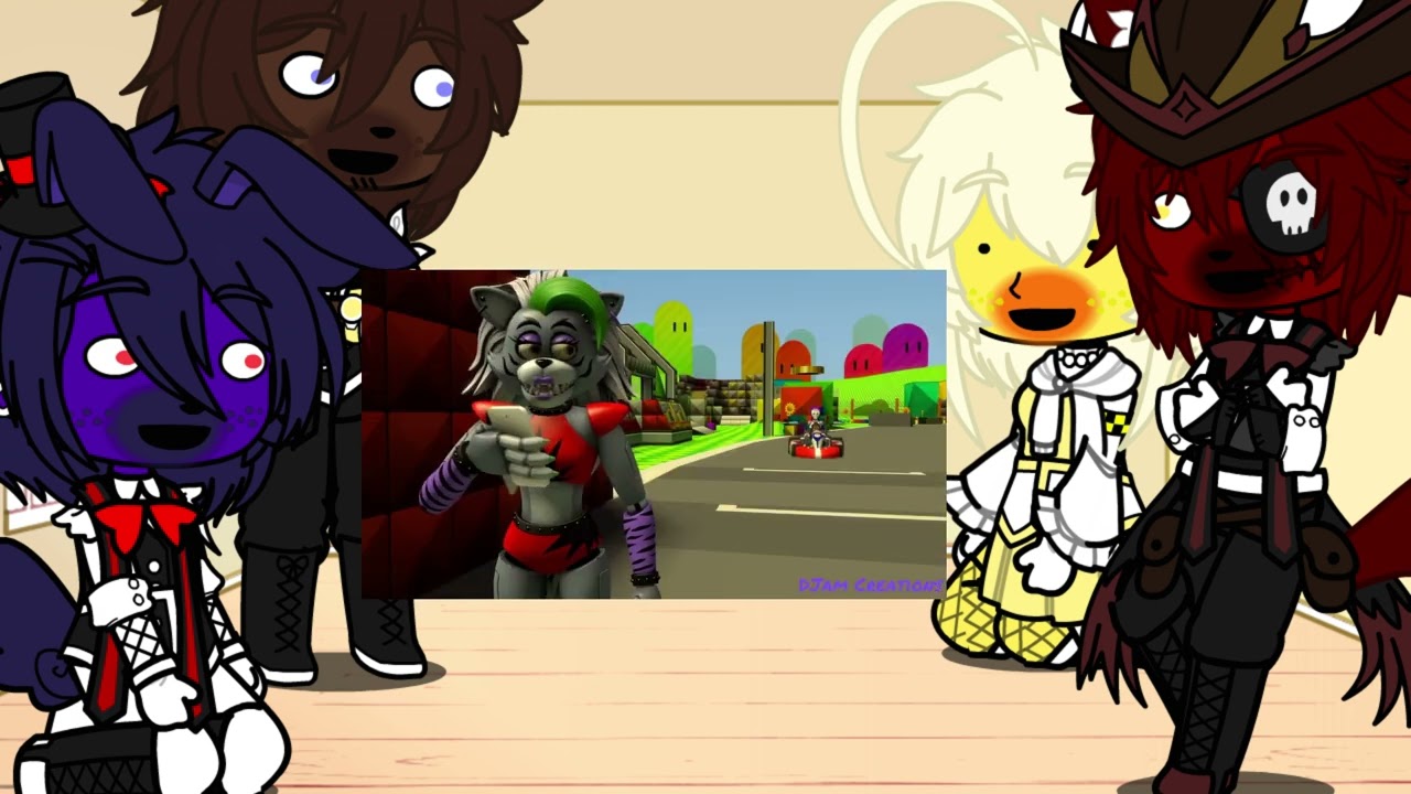 FNAF react to Literally Security Breach