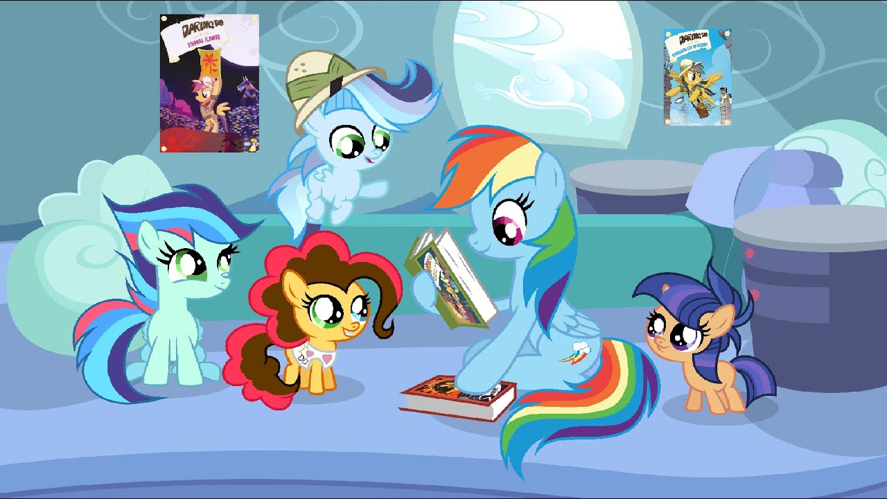 MLP [Next Gen] Daring Do's Fans ( SpeedPaint )