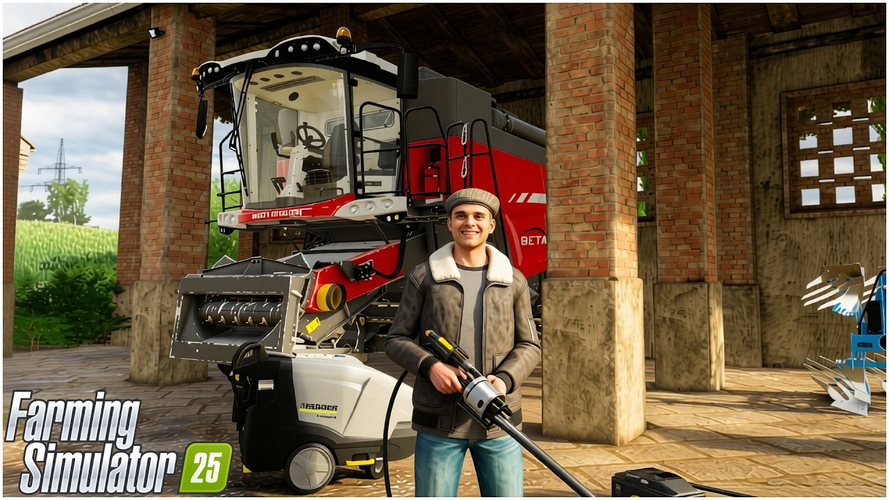 ITALIA MEDITERRANEA FS25 #30 - PULISCO E FACCIO ORDINE NELLA FATTORIA - GAMEPLAY ITA